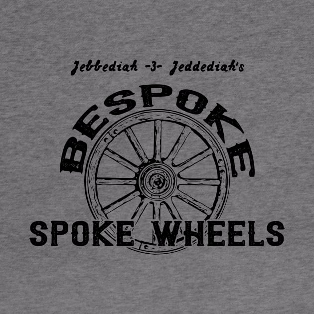 J&J's Bespoke Spoke Wheels - Black by Bat Boys Comedy